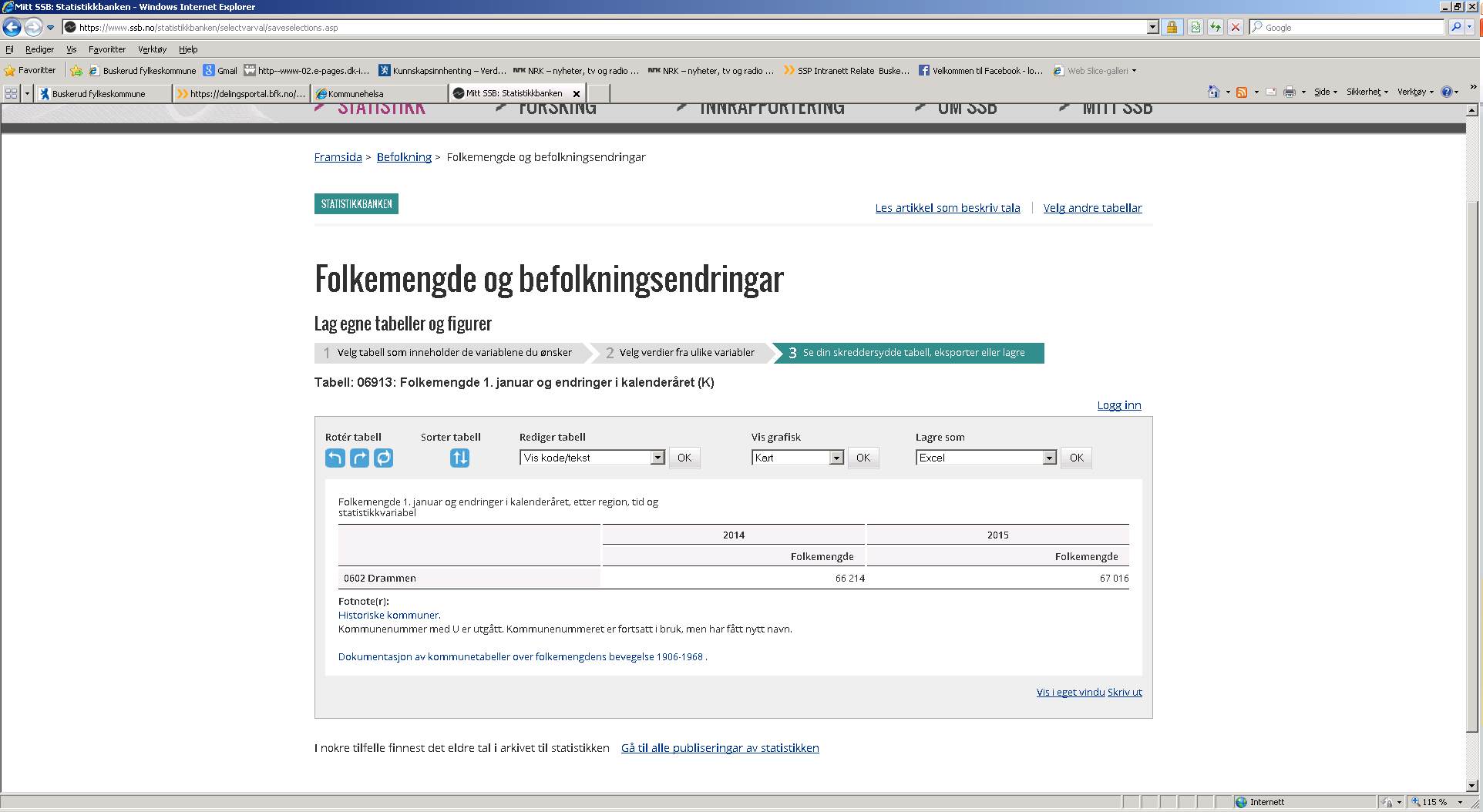 SSB-statistikkbank