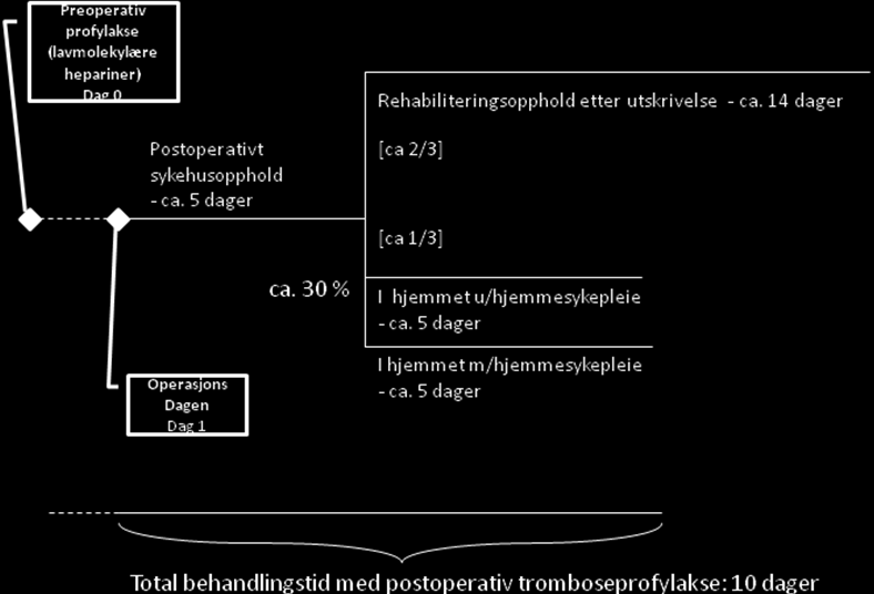 23/34 Sammenlikning av totale kostnader (kroner) gitt forutsetningene ovenfor.