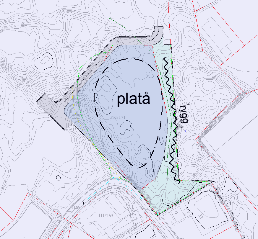 6. BESKRIVELSE AV PLANOMRÅDET (DAGENS SITUASJON) Planområdet er kort beskrevet.