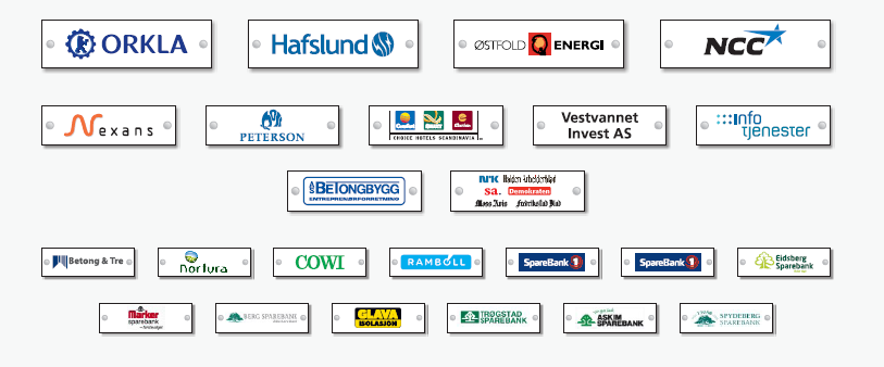 Store bidrag fra næringslivet Våre samarbeidspartnere www.