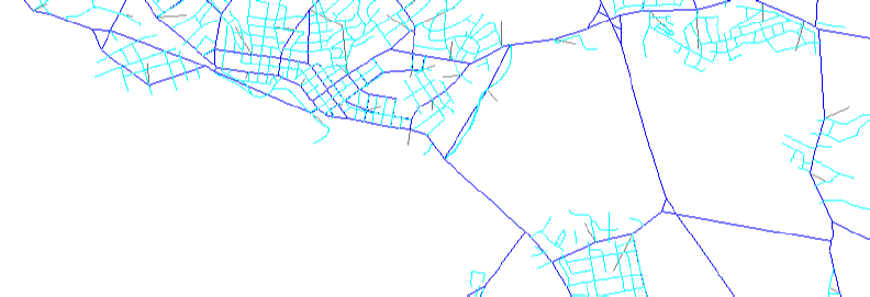 3.13 Alternativ K Sonedatafilen er endret for. Vegnettsfil: Ny veg Torshov Vien Lengde 1500 m, hastighet 70 km/t, kapasitet 1500 kjt/t 3.14 Alternativ L Sonedatafilen er endret for.