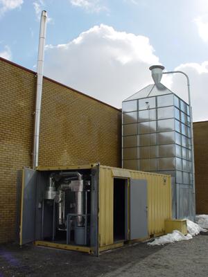 Kommunalt nærvarmeanlegg i Re kommune Frittliggende modulbasert biovarmesentral basert på trepellets som