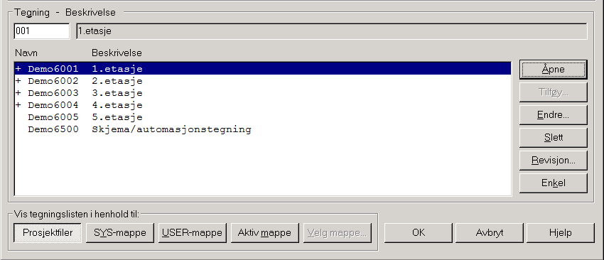 08.11.2010 8 Prosjektmeny Viktig! Når du oppretter et nytt prosjekt fra prosjektmenyen vil det lages en katalog med samme navnet som prosjektet.