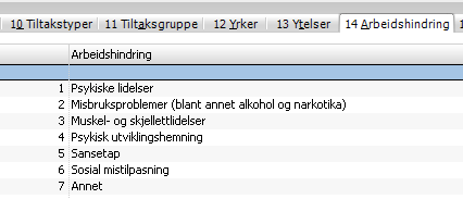 Resultat av skrive-/lese-/matematikk-kartlegging kommer i neste versjon av CAT. Endring av felter: Fremmedspråklig er endret til minoritetsspråklig. På tabellen Tiltak.