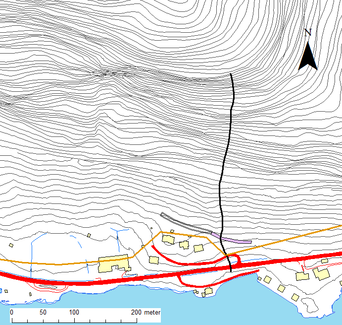 Vurdering av rassikring for boligfelt på Grønlund, Balestrand kommune 14 Fig.