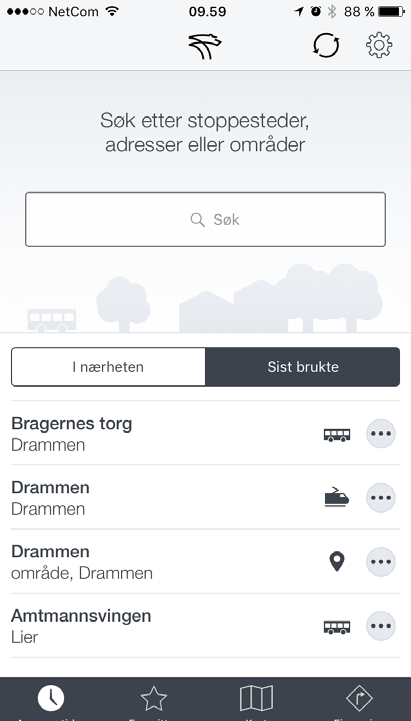 Brakar informasjon Vi har oppdatert vår reiseplanlegger.