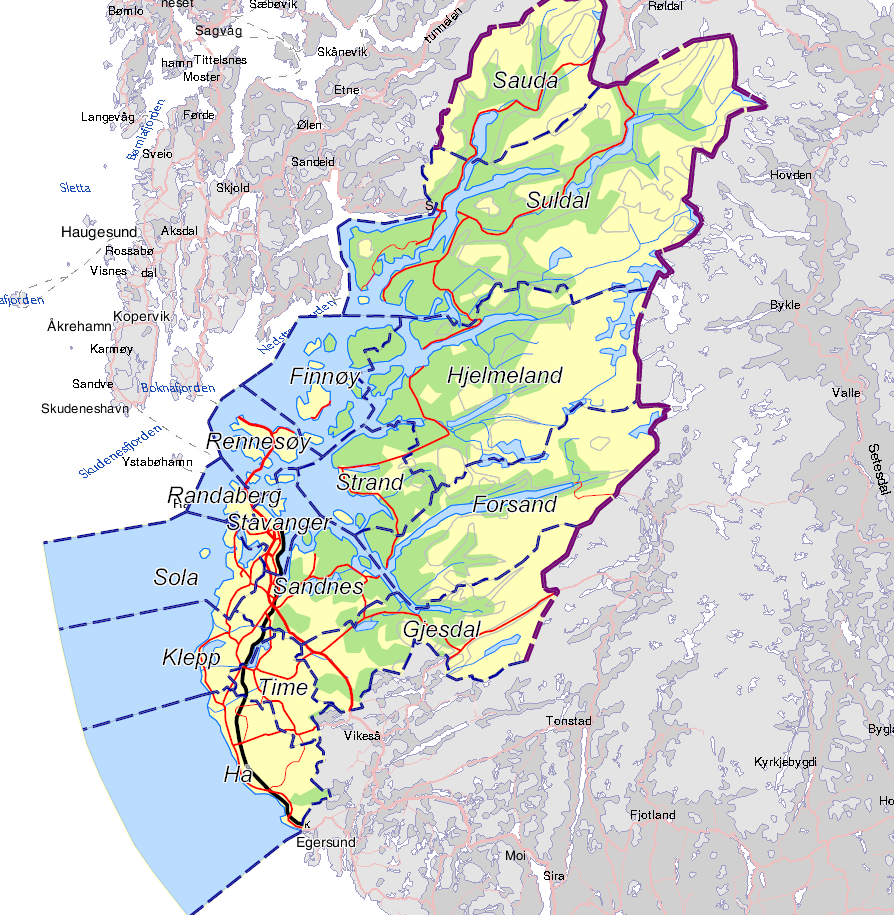 000 Beregnet befolkningsvekst 2004-2020: 17% (eks Bergen: 12%)