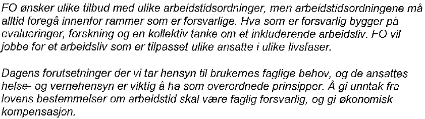 Uttalelse fra