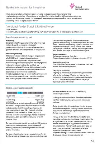Etablering av fondsforvaltning Konkurransedyktige fond til ny innskuddspensjonsordning Ny pensjonsordning Pensjonsordningen endret i Statoil fra ytelse til innskudd.