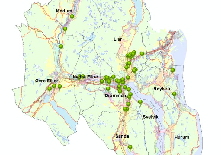 Lekkasjeoversikt Lekkasjer registrert i 2. tertial 2012 Antall registrerte lekkasjer for 1. tertial var noe lavere en for samme periode de foregående år.