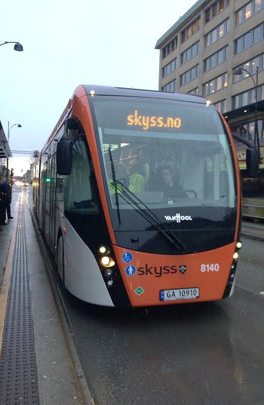 Trondheims kollektivløsning for å nå nullvekstmålet skal baseres på superbuss Nullvekstmålet sier at all vekst i persontransporten i og rundt de store byene skal tas med økt kollektivtrafikk, sykkel