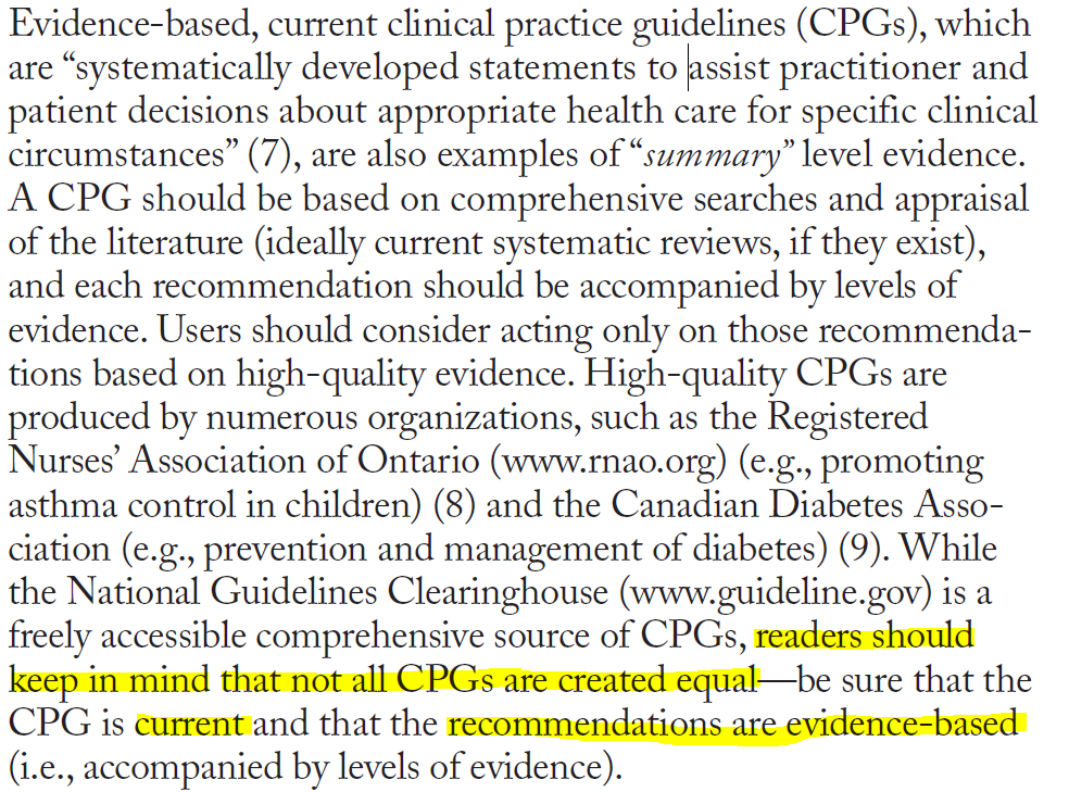 DiCenso A, Bayley L & Haynes RB. (2009). ACP Journal Club.