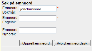 3. Trykk velg og disiplinen blir lagret til profilen Er det ønskelig å registrere flere disipliner fra andre hovedkategorier trykker en på knappen Nullstill. Du vil da komme til hovedkategoriene. 6.1.