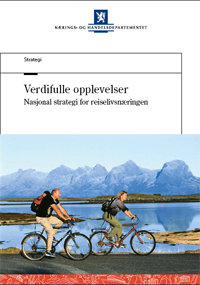 Verdifulle opplevelser - satsing på sykkelturisme Regjeringens reiselivsstrategi har fokus på verdifulle opplevelser Basert på et voksende marked kjører Innovasjon Norge årlige temasatsinger på