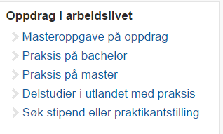 Avdelinger? Enkel jobb hos interessant arbeidsgiver? (Sentralbord/resepsjon e.l.) Jobb der du blir kjent med ulike målgrupper og/eller temaer (f.