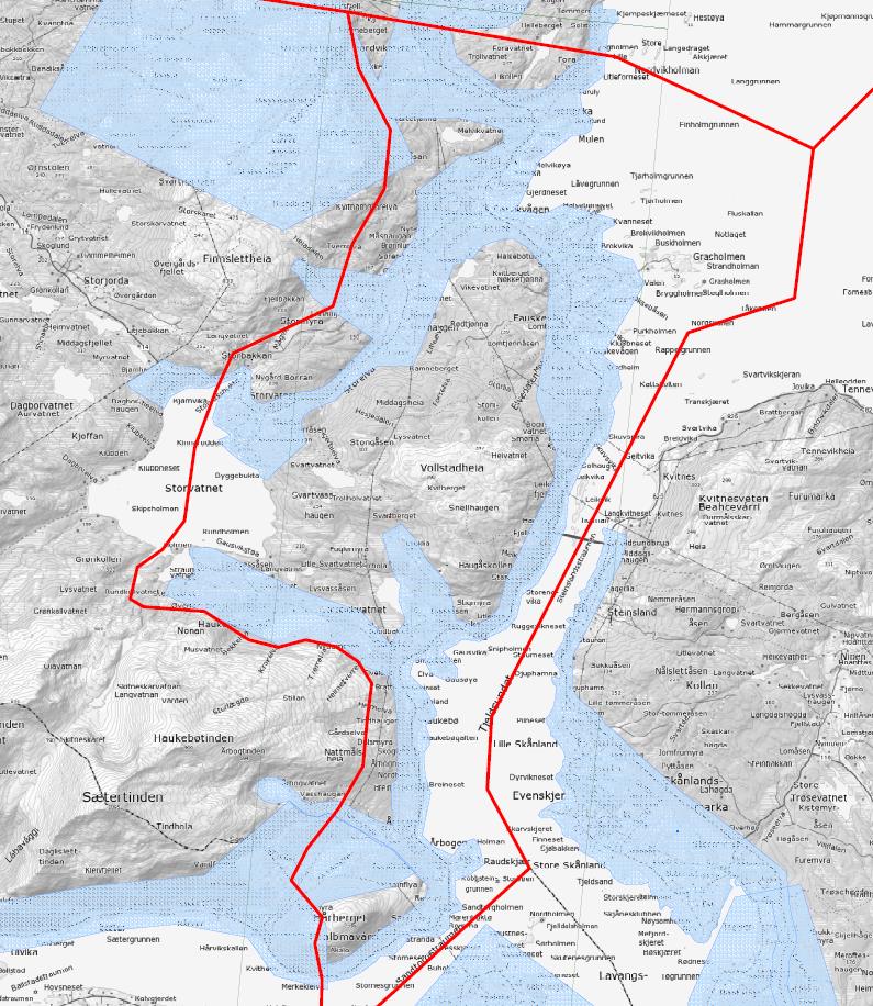 Utvidelse Nord-Norge Ferdig i Nord-Norge, tidlig