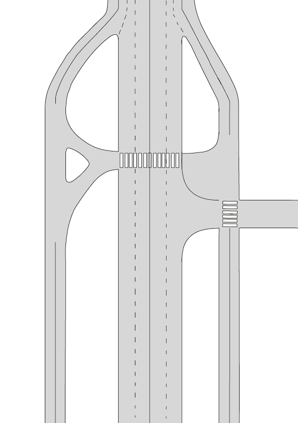 Figur 4: Chr. Michelsens gate Sykkelboks i kryss Det siste caset er krysset mellom Finnmarksgata og Sars gate.