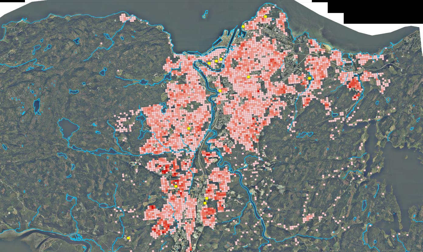 GIS og demografi Hvor bor det