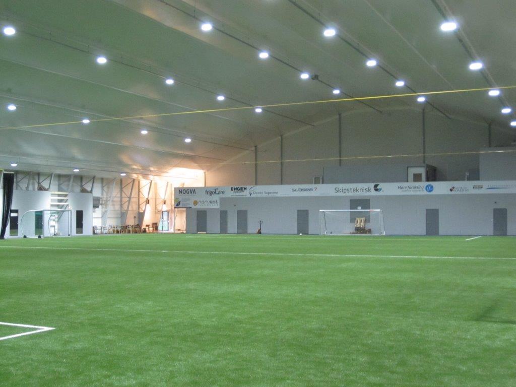 Fotballhall med