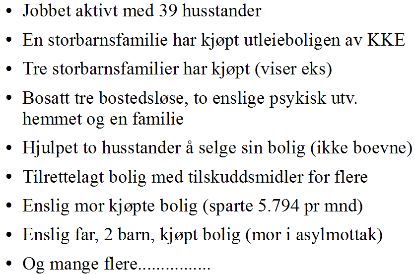 Prosjektet: Bo og