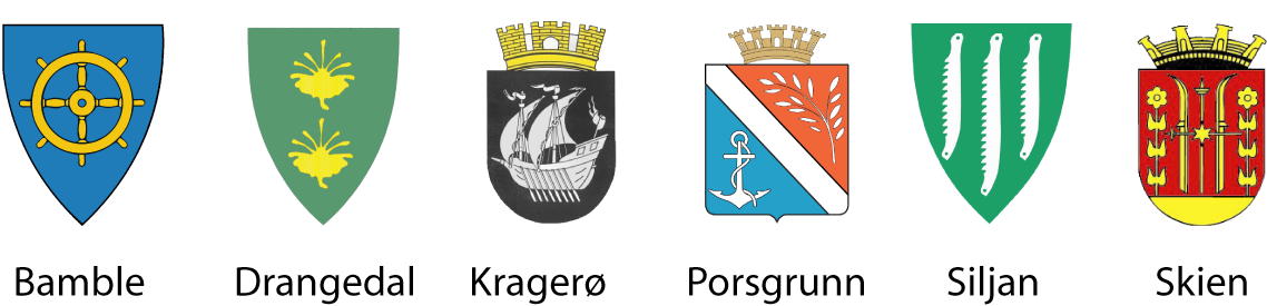 6 GRENLANDSSAMARBEIDET Grenlandssamarbeidet er et samarbeids- og interesseorgan for kommunene Skien, Porsgrunn, Siljan, Bamble, Kragerø og Drangedal.
