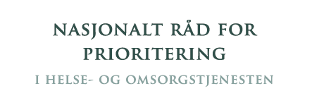 Formål Referat fra møte i Nasjonalt råd for prioritering i helse- og omsorgstjenesten Dato, sted Torsdag 2. juni 2016 kl. 10.00 16.