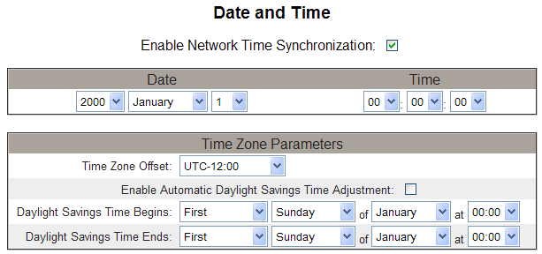 Instilling av klokke Velg Date and Time fra Setup menyen Legg