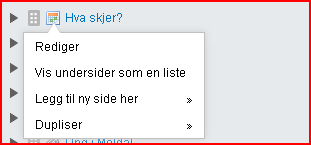 5. OPPRETTE EN KALENDERHENDELSE 5.1 ÅPNE ADMINISTRASJONSPANELET. For å lage en kalenderhendelse fra innsiden av Nye meldal.no, må du være logget på med din bruker.