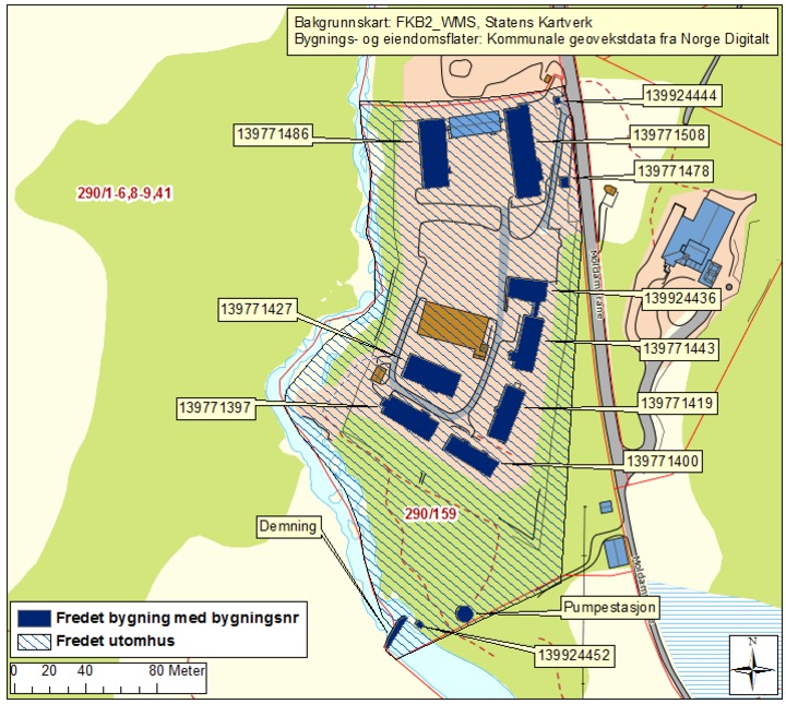 Forskrift om fredning av Statens kulturhistoriske eiendommer HORDALAND SIVILFORSVARSLEIR ESPELAND Kommune: 1201/Bergen Gnr/bnr: 290/159,1-6,8-9,41 290/159 AskeladdenID: 174914 Referanse til