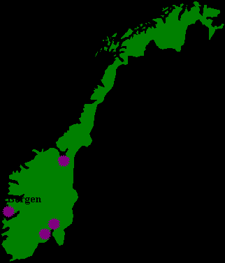 Trinn 2 Spredning til kommunalt nivå Kommuner med egne terapeuter (TIBIR), Status mars 2012 Bodø Alta Saltdal Nesseby Vardø Steigen Harstad Karasjok Rana Tana Namsos Stjørdal Volda Sande Trondheim