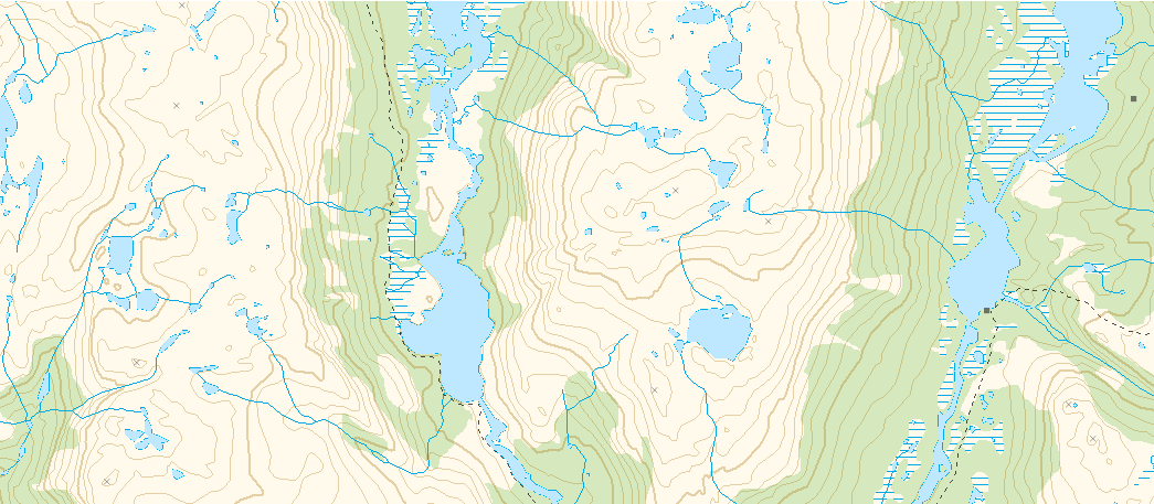Hundålvatnet (Vefsn, Nordland). Areal 3.
