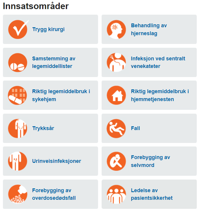 Programmet har tre hovedmål: Redusere