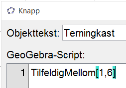 34 Marker aktuelle celler og klikk på det du ønsker utført. Absolutt referanse Absolutt referanse markeres i GeoGebra med $. For eksempel A$1 absolutt referanse til celle A1.