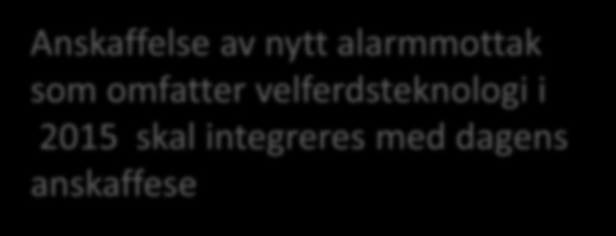 januar 2013 Behov for systemstøtte for å ivareta Samhandling Pasientflyt Informasjonsdeling Oversikt Logistikk