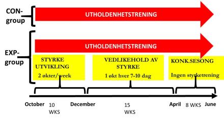 Maksimal isometrisk kraftutvikling i knebøy * ### ## TEST TEST TEST ## Very likely between-group differences from pre ### Most likely between-group differences from pre, *Likely between-group