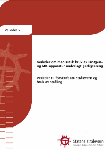 Regelverk Regelverket forvaltes av Statens strålevern Fagmyndighet