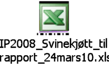 Vedlegg 10. Kravspesifikasjon for prosjektet Kravspesifikasjon 2008 OFK_svinekjøtt_12des08_t NIFES.doc Vedlegg 11. Analyseplan for svinekjøttprosjektet Vedlegg 12.