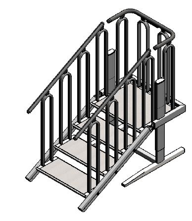 645 BRUKERHÅNDBOK STAIRTRAINER NO VERSJON 2.0 5. Tekniske spesifikasjoner Tekniske Spesifikasjoner: Strømforsyning: 230V/50 Hz 10A. Maks.