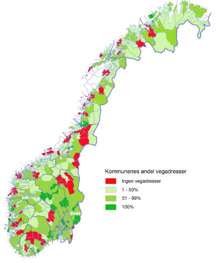 Vegadressering Leka og Vikna har gått fra null til nesten 100% vegadresser.