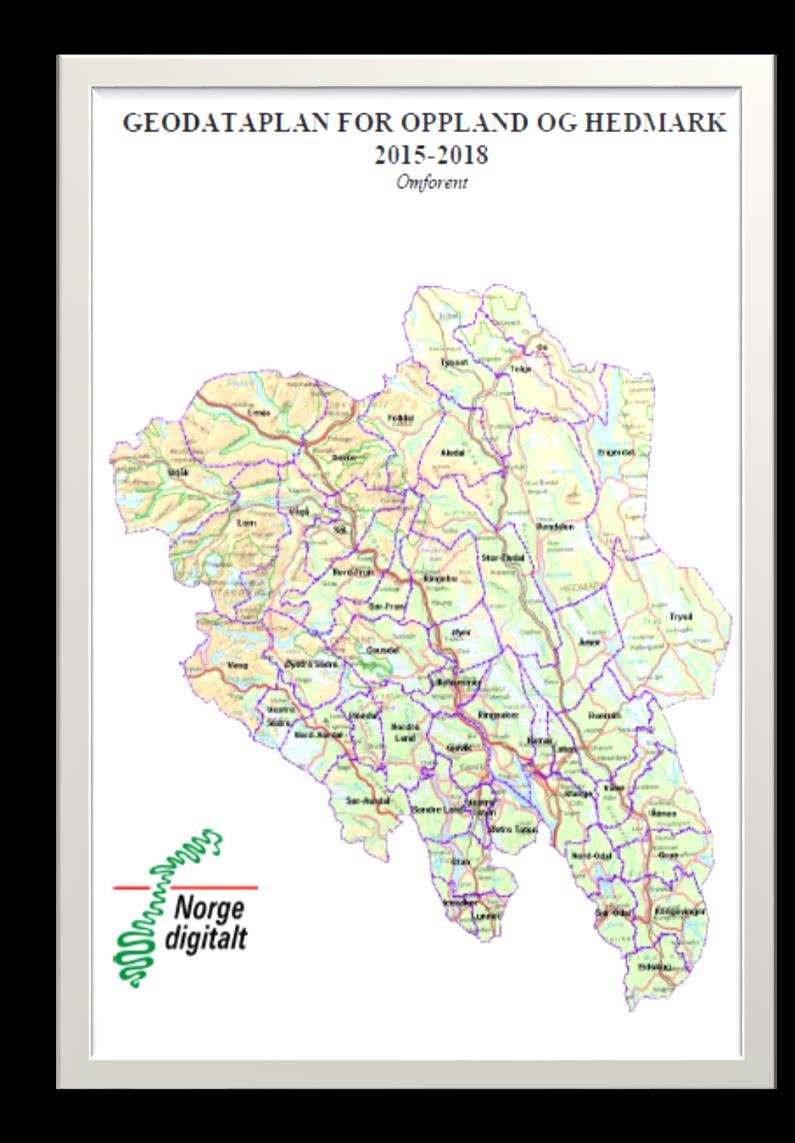 Geodataplan 2015-18 Strategiske satsinger Interkommunale samarbeid NN2000
