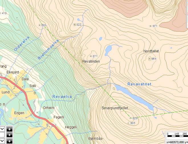 Fare knytt til bekker og vassdrag Buffer på min 20 meter til små vassdrag Kommer snart ny veileder som omhandler: