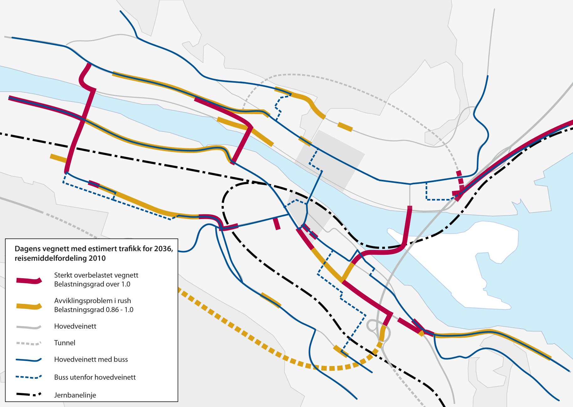 Ønsket effekt: Kortere reisetid Antallet stopp på strekningen (holdeplasser, lyskryss etc.