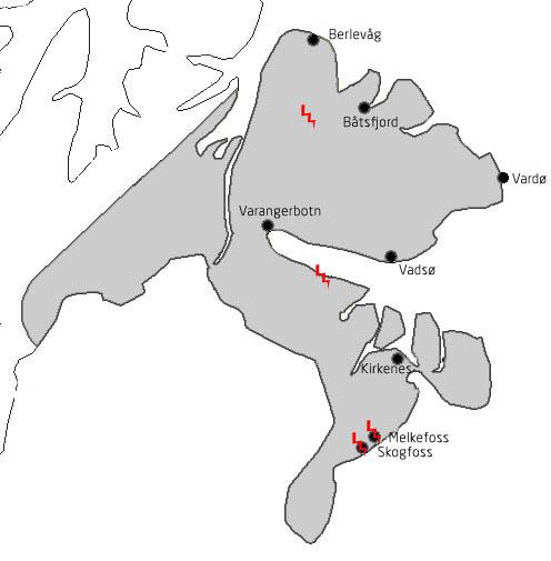 Varanger Kraft i et geografisk perspektiv Bemanningsmessig tilstede i hele Øst-Finnmark 4