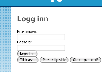 PedIT- Web Logg inn For å kunne logge inn, trenger du et brukernavn og et passord. Det er administrator sin oppgave å legge til brukere.
