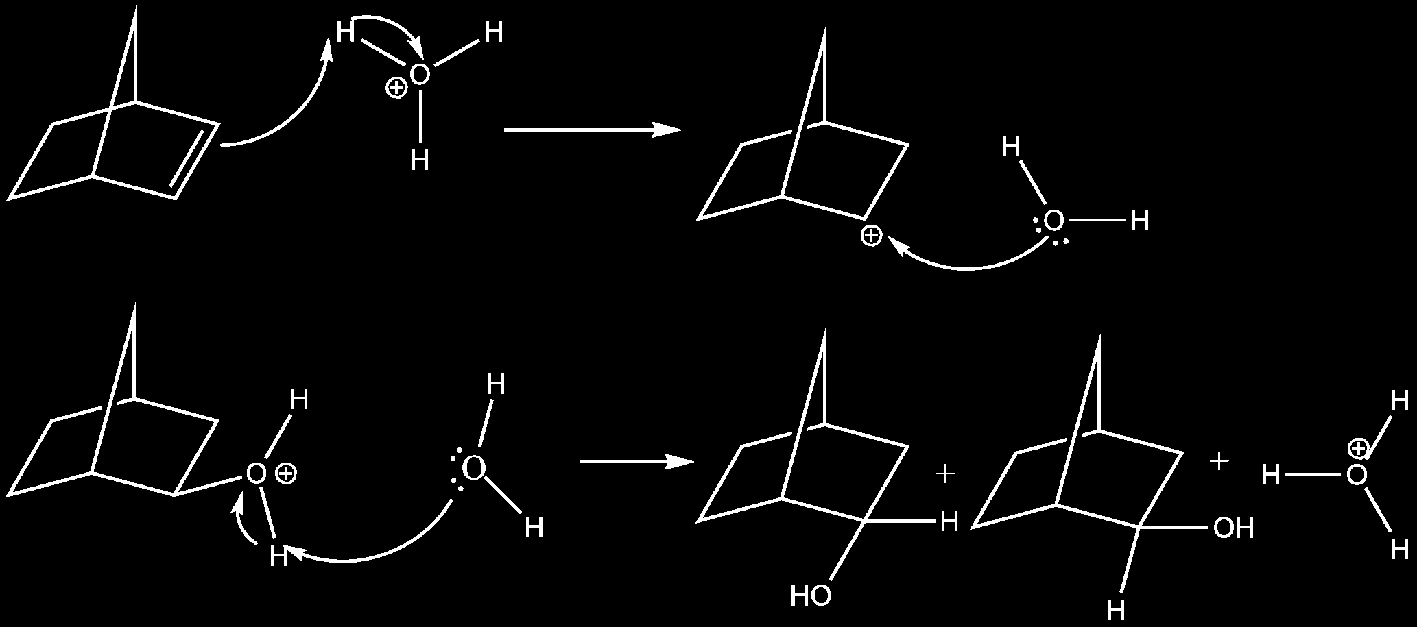 Figur 1: Reaksjon 7.2.3 Reaksjonsmekanisme Figur 2 viser reaksjonsmekanismen. Figur 2: Reaksjonsmekanisme 7.2.4 Fysikalske data Tabell 1 viser fysikalske data fra litteratur.