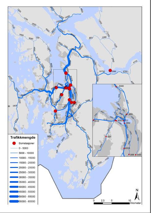 Transportmønster 2008 Austrheim Radøy Meland Lindås 19 700 14 % Åsane 57 300 18 % Askøy Øygarden Fjell Sund 9 800 10 % 67 400 30 % Laksevåg Fyllingsdalen 2 300 15 % 30 600 8 % 40 700 30 % Bergenhus