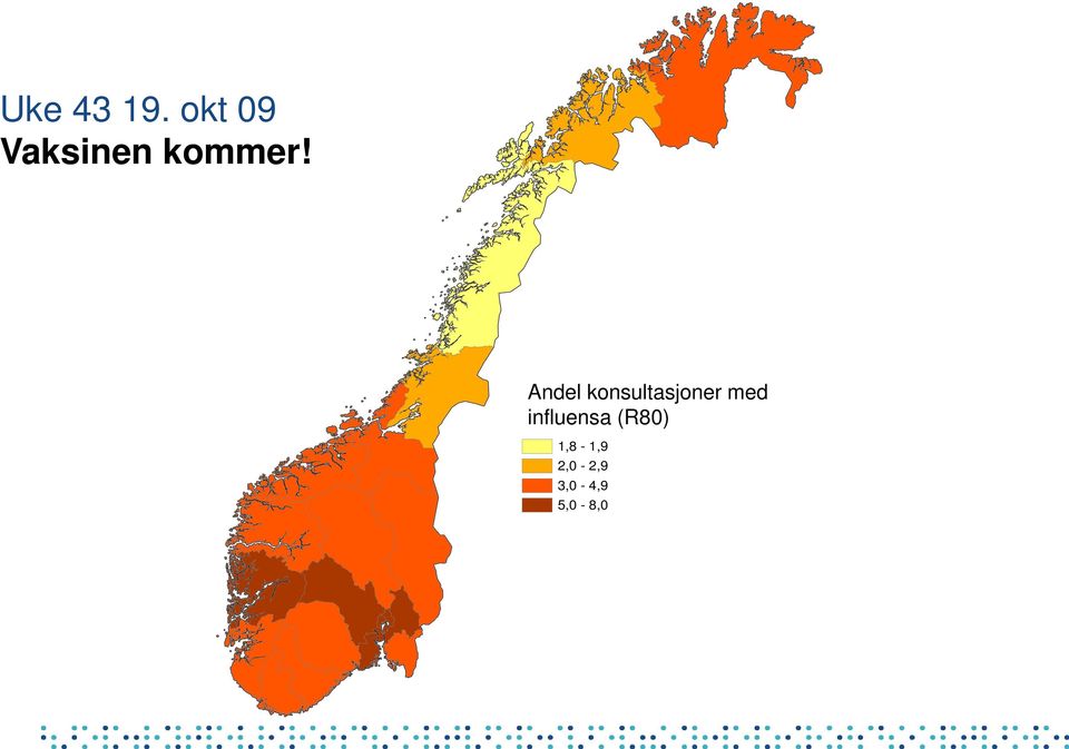 Andel konsultasjoner med