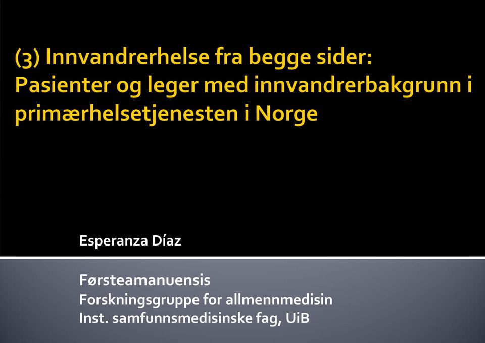 Forskningsgruppe for