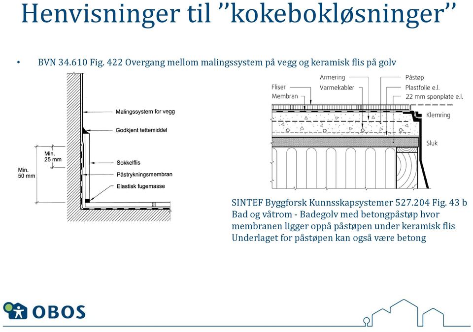 Byggforsk Kunnsskapsystemer 527.204 Fig.