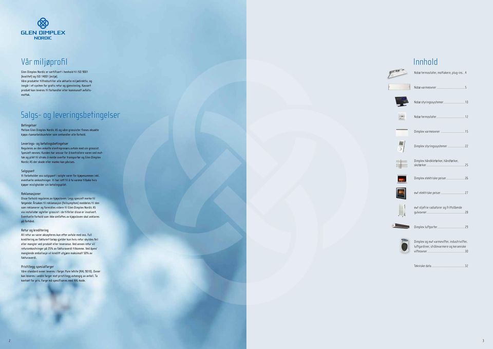 varme og komfort Produktliste PDF Free Download